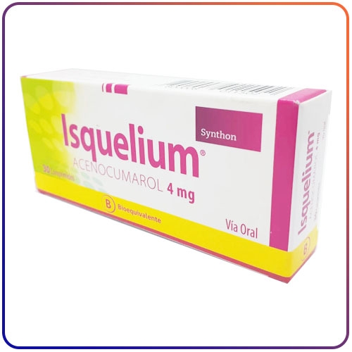 ISQUELIUM 4 MG X 30 COMPRIMIDOS (ACENOCUMAROL)